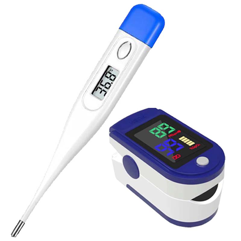 デジタル体温計 正確な口腔・脇の下温度測定 発熱警告機能付き - Pulse Oximeter のレビューと価格