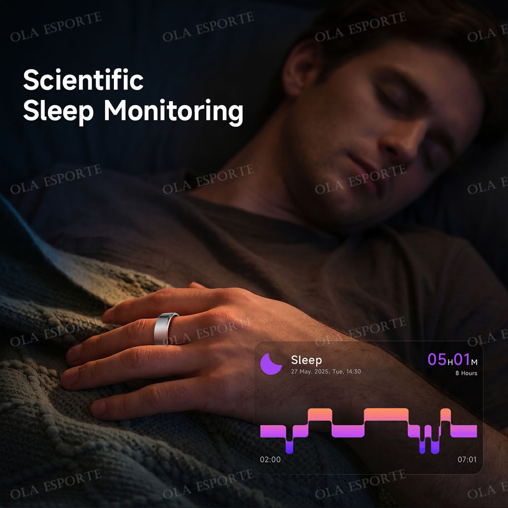充電ケース付きスマートリング（男女兼用）。心拍数、血中酸素濃 - Blood Pressure Monitor のレビューと価格