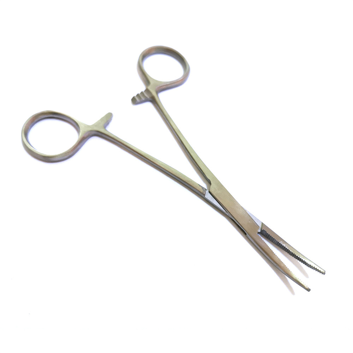 1Pc ステンレス鋼湾曲止血鉗子ペットヘアクランププライヤー - Medical Scissors のレビューと価格