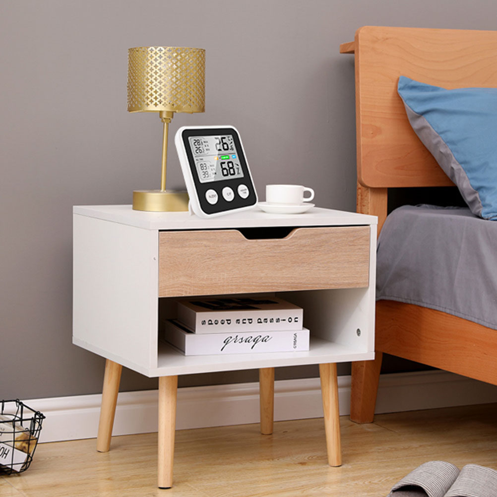 デジタル式家庭用温湿度計、コンパクトなスタンド型、屋内温度・ - Thermometer Digital のレビューと価格