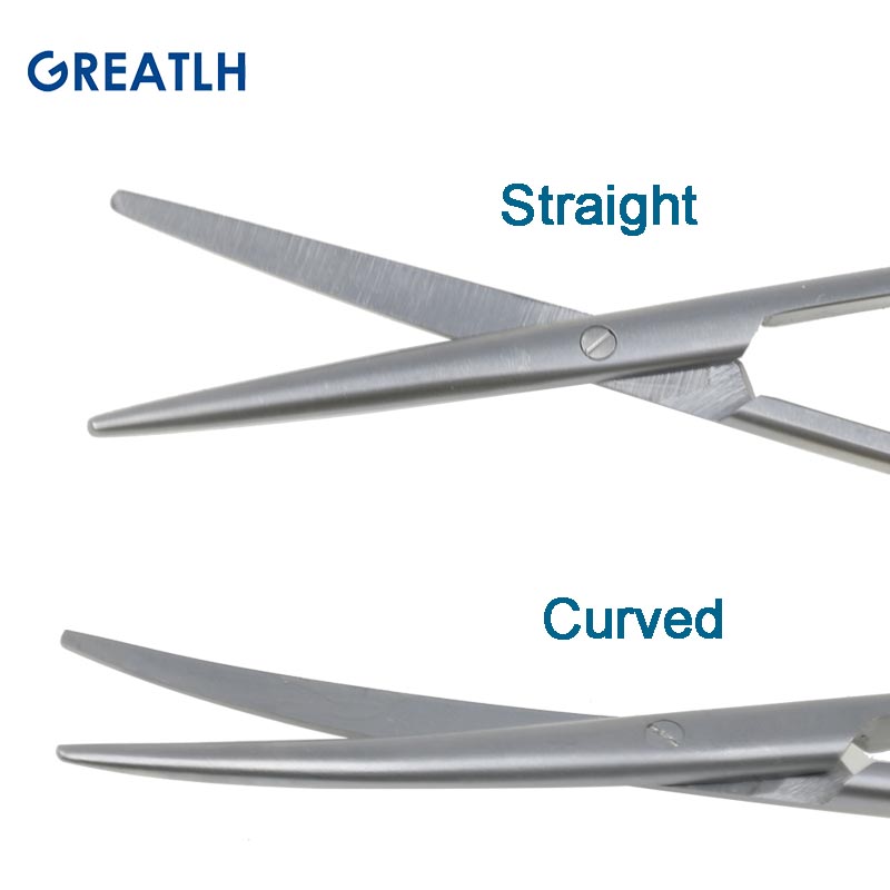 ティッシュはさみゴールデンハンドル鈍いはさみステンレス鋼スト - Medical Scissors のレビューと価格
