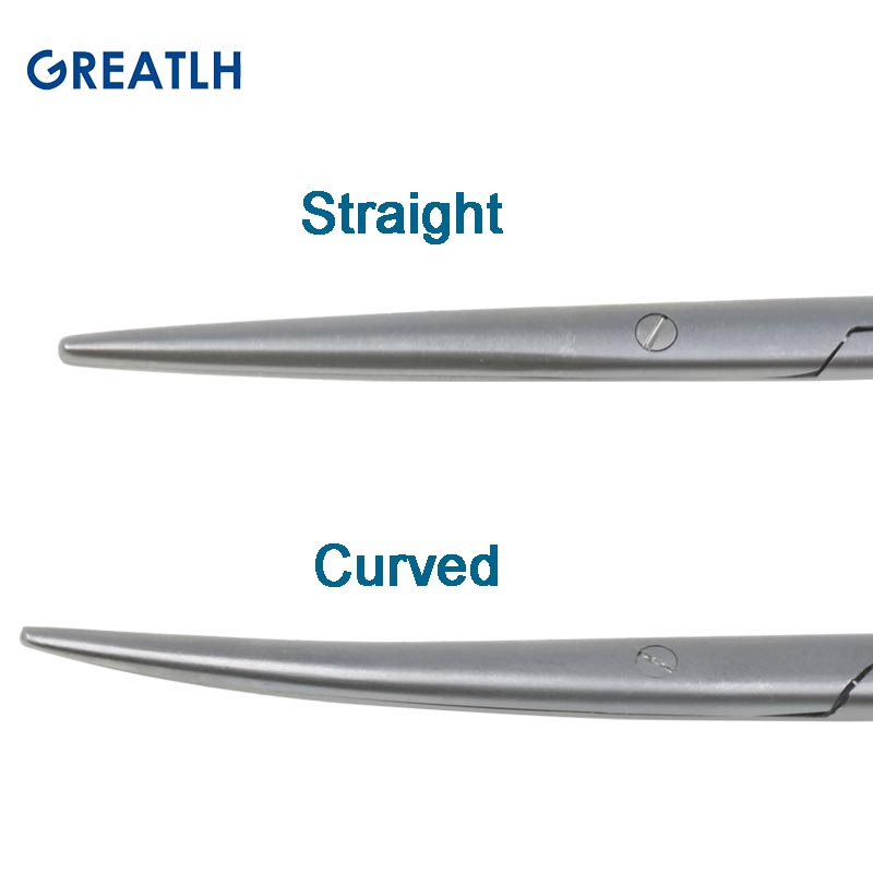 ティッシュはさみゴールデンハンドル鈍いはさみステンレス鋼スト - Medical Scissors のレビューと価格