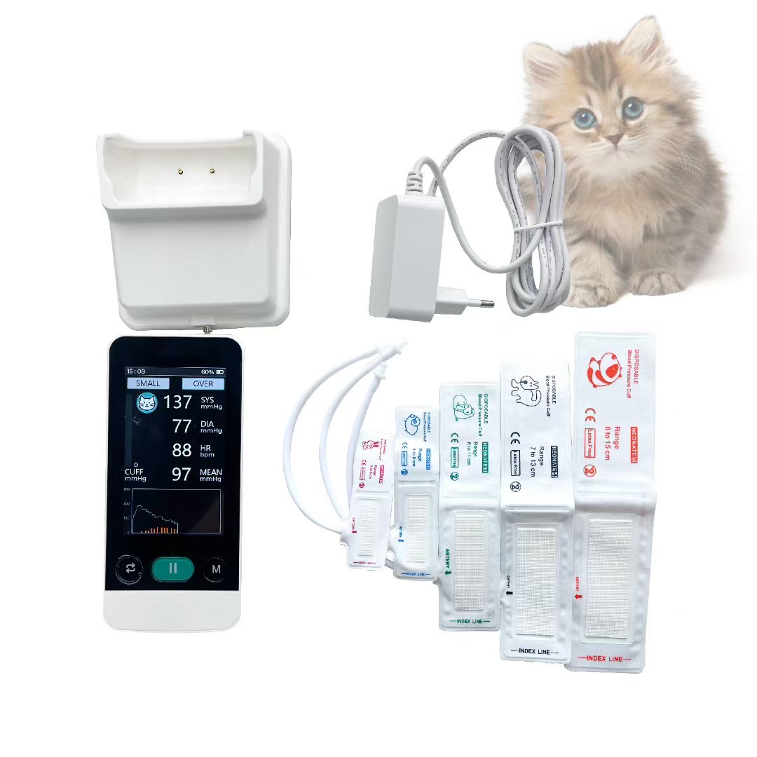 動物病院では動物用カフ付きペット用血圧計を使用しています - Blood Pressure Monitor のレビューと価格