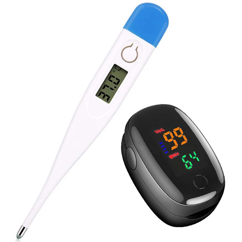パルスオキシメーター指医療家庭用体温計ベビー大人医療耳体温計 - Pulse Oximeter のレビューと価格